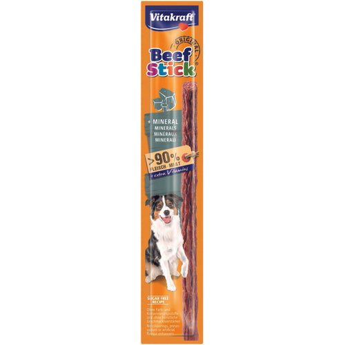 VITAKRAFT Beef Stick, s mineralima, poslastica za pse, 1 kom/12g