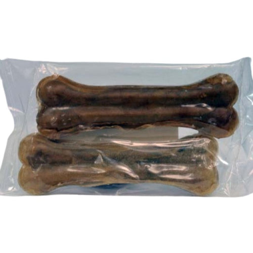HAU&MIAU Rawhide, presana kost, 100% goveđa koza, 2 kom/15cm/130g
