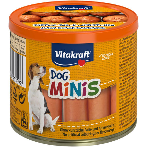 VITAKRAFT Dog Minis kobasice, poslastica za pse, 12 kom/190g