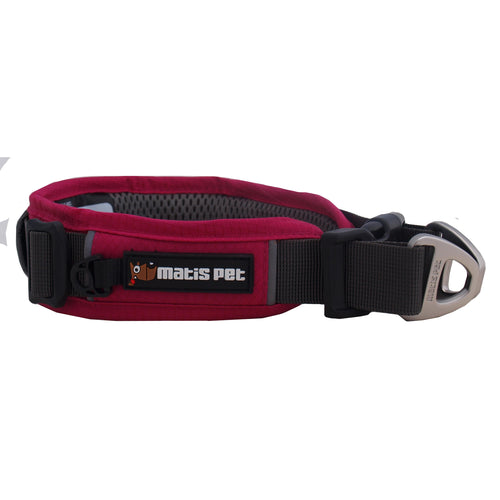MATIS Klik Ogrlica za psa, Comfort S, 5cm najsiri dio/34-42cm, roza