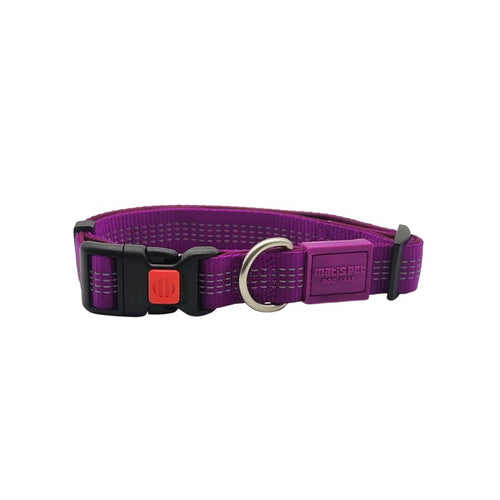 MATIS Klik Ogrlica za psa City Stile S 2,5cm/38-52cm, ljubicasta