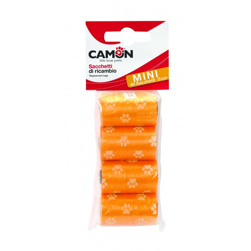 CAMON Mini vrećice za izmet, 4role*10vrećica, razne boje