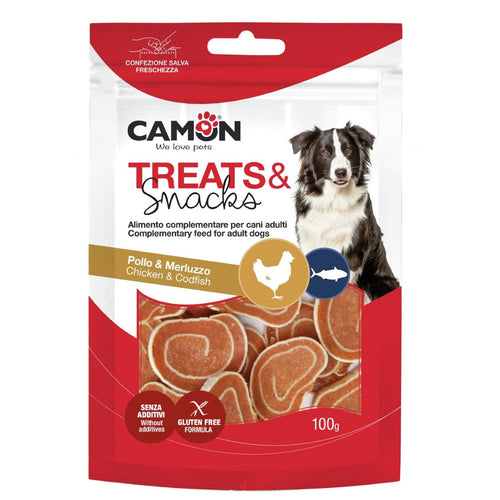 CAMON Poslastica za pse, sushi piletina, 100g