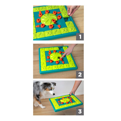 NINA OTTOSSON Dog MultiPuzzle, interaktivna igračka za pse, 37,7x37,7x4,7cm
