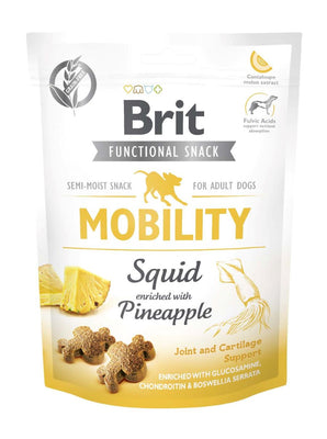 BRIT Functional Snack Mobility, lignja, obogaćeno ananasom, 150 g