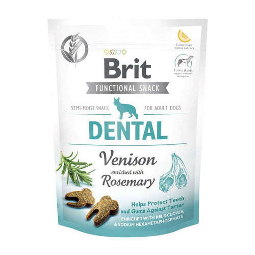 BRIT Functional Snack Dental, srnetina, obogaćena ružmarinom, 150 g