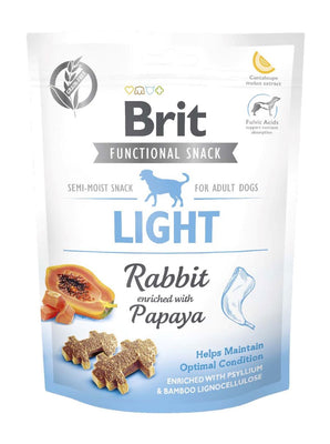 BRIT Functional Snack Light, kunićevina, obogaćeno papajom, 150 g