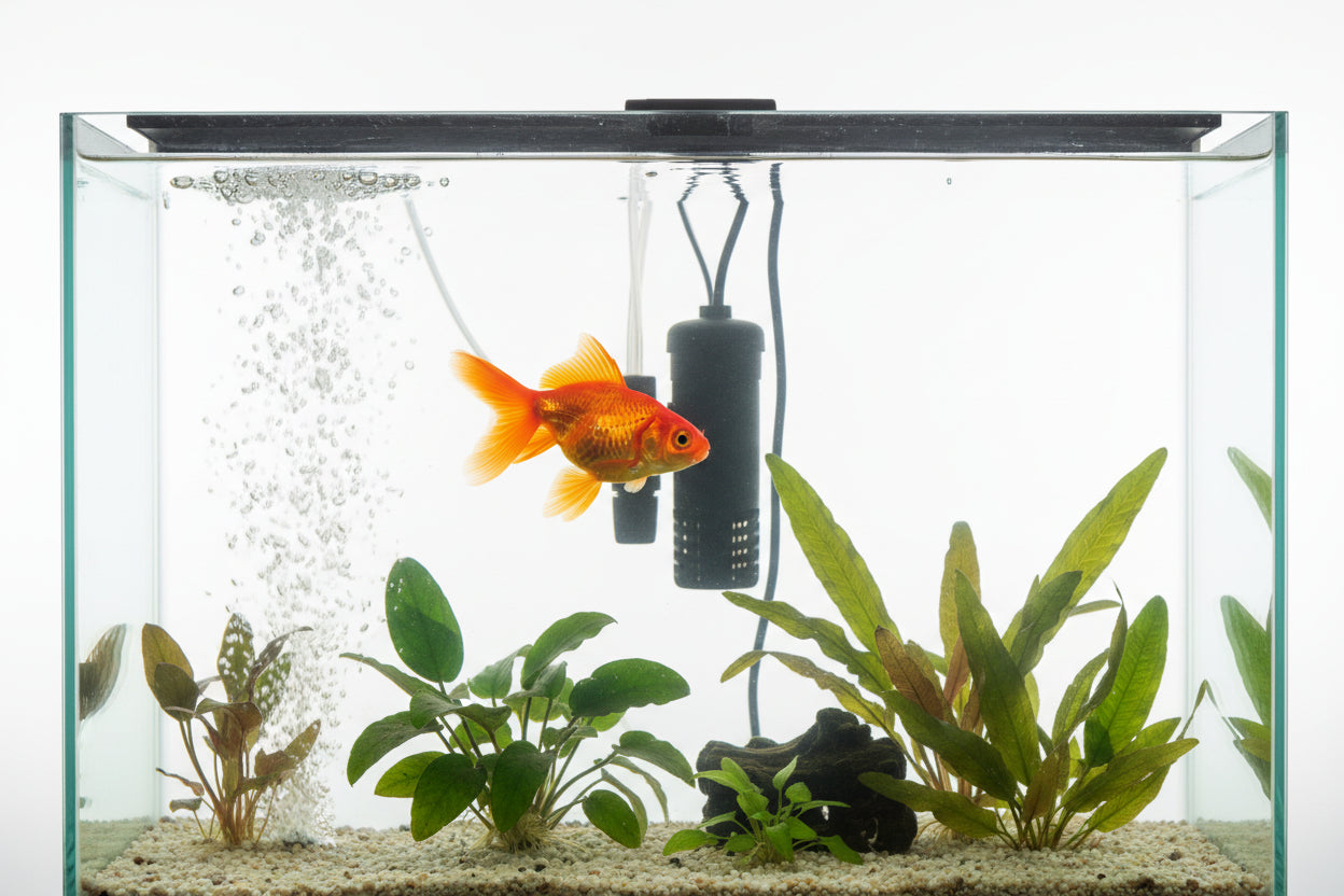 Zlatna ribica u akvariju