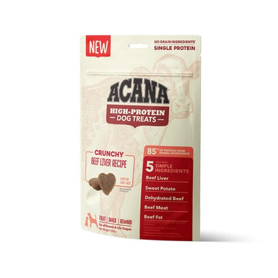 ACANA High protein, hrskava poslastica za pse, govedina i batat, 100g