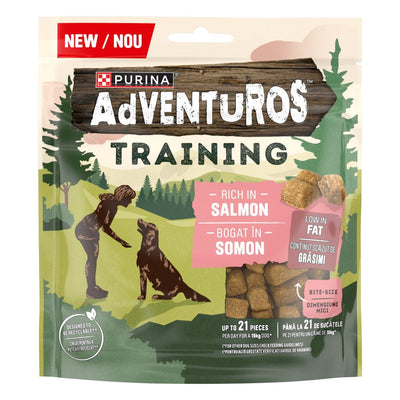 ADVENTUROS Training, bogato lososom, poslastice za pse, 115g