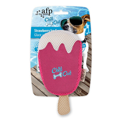 ALL FOR PAWS Chill Out Igracka za pse Strawberry Ice Cream, 20x10x3cm