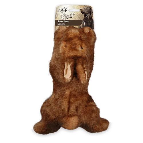 ALL FOR PAWS Classic Brown Rabbit L, zvucna, 31x18x19cm