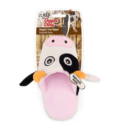 ALL FOR PAWS Doggies' Shoes Cow Slipper, zvucna, 21x21x11cm
