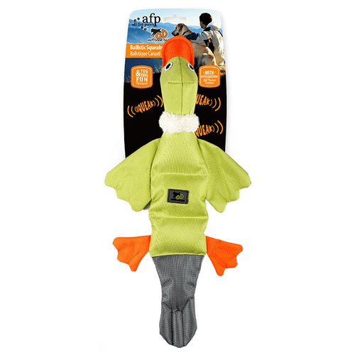ALL FOR PAWS Outdoor Dog Ballistic Quack Duck, zvucna, 49cm