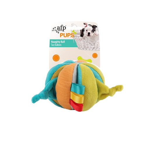 ALL FOR PAWS Pups Igracka za stence Naughty Ball, zvucna, promjer 8,9cm