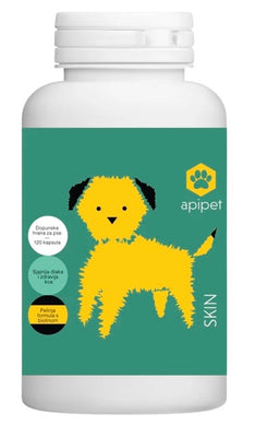 APIPET Skin, kapsule  za pse, za zdraviju kozu i dlaku, 120kom
