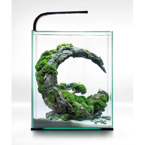 AQUAEL Akvarijski set Shrimp Smart 30 Day&Night, 29x29x35cm,30 l,crni