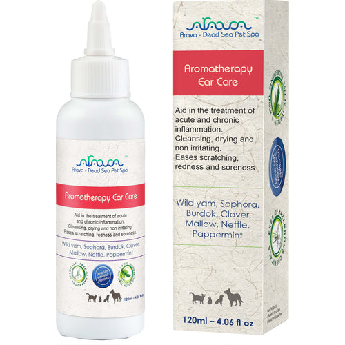 ARAVA Aromatherapy Ear Care, tekucina za ciscenje uha pasa i macaka, 120ml