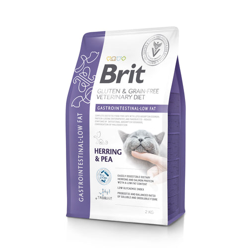 BRIT GF VD Cat Gastrointestinal Low Fat, kod gastrointestinalnih poremecaja 2 kg