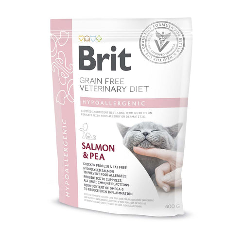 BRIT GF VD Cat Hypoallergenic, kod intolerancija na hranu