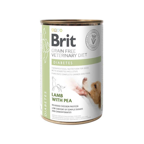 BRIT GF VD Dog Diabetes, za regulaciju opskrbe glukozom, konz. 400g
