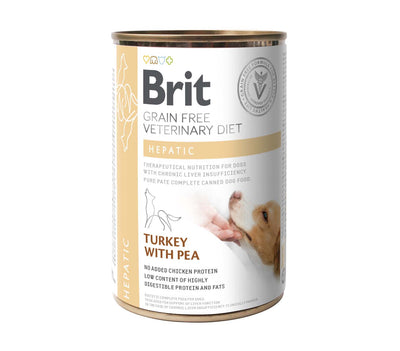 BRIT GF VD Dog Hepatic, za potporu funkcije jetre, konzerva 400g