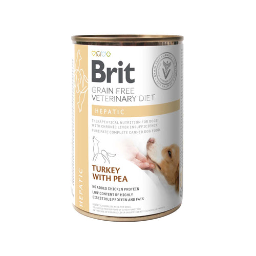 BRIT GF VD Dog Hepatic, za potporu funkcije jetre, konzerva 400g