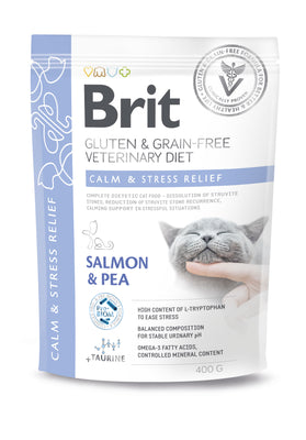 BRIT GF Veterinary Diets Cat Calm & Stress Relief, suzbijanje stresa i smirenje
