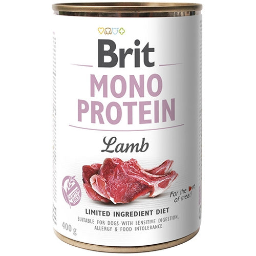 BRIT Mono Protein, janjetina, bez glutena, 400g