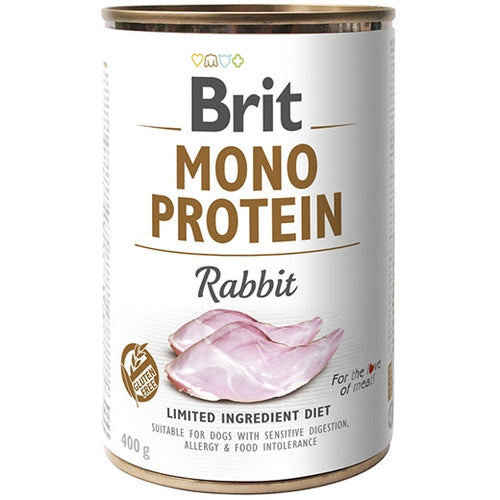 BRIT Mono Protein, kunicevina, bez zitarica i glutena, 400g