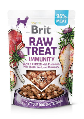 BRIT Raw Treat Immunity, liofiz. poslastica za pse, piletina i janjetina, 40g
