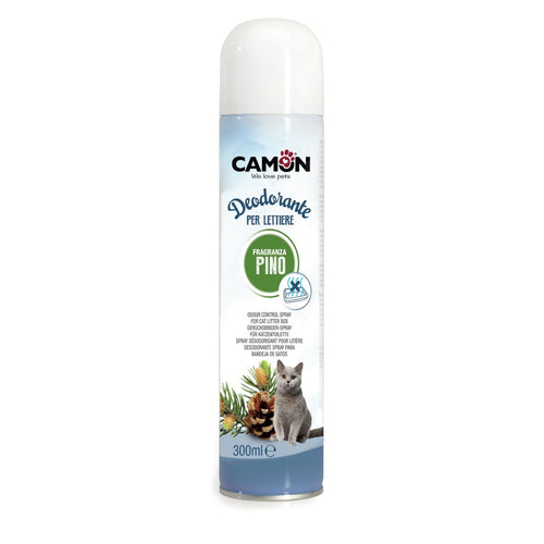 CAMON Deodorant sprej za macji pijesak s mirisom bora 300 ml