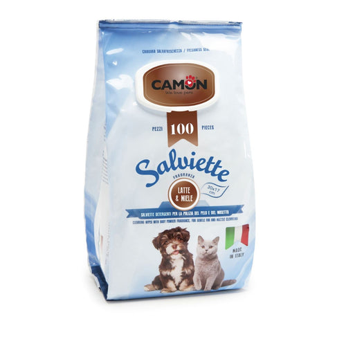 CAMON Higijenske maramice Milk & Honey, 100kom, 30x17cm