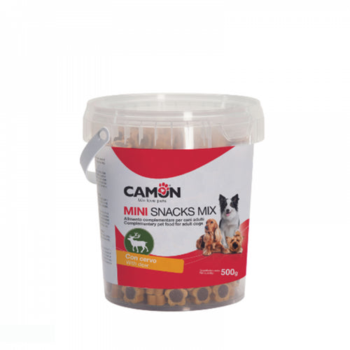 CAMON Mini Snacks MIX, poslastica za pse, s jelenskom divljaci, 500g