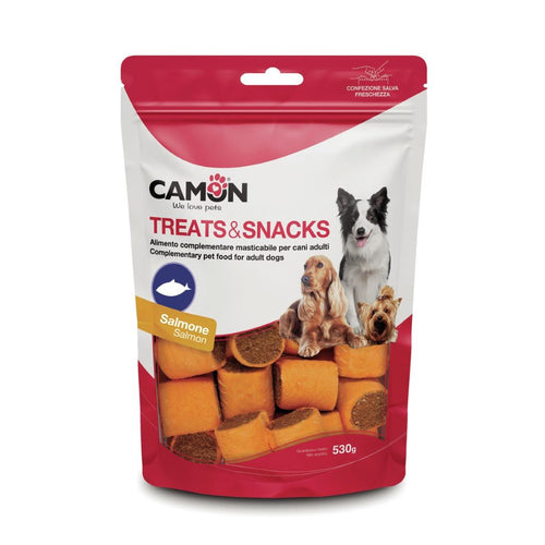 CAMON Rollos Poslastica za pse, keksi s lososom, 530g