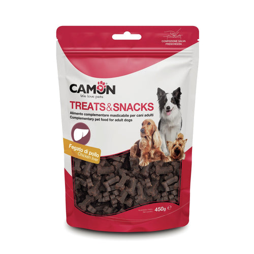 CAMON Snackbox, Poslastice za pse s jetrom, 450g