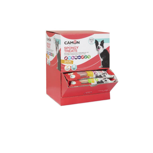 CAMON Spongy treats od batata, dentalna poslastica bez glutena, razni okusi, 28g