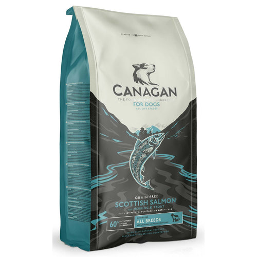 CANAGAN Skotski losos s haringom i pastrvom, za pse, bez zitarica, 2kg