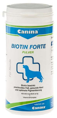 CANINA Biotin Forte, prah za sjajnu dlaku pasa, 200g