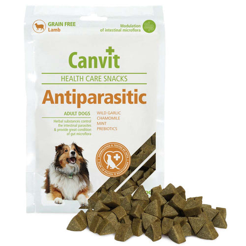 CANVIT Antiparasitic - poslastica s janjetinom, bez zitarica, 200g