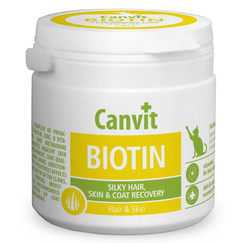 CANVIT Biotin Hair&skin tablete, dodatak prehrani za macke 100g, 100 kom