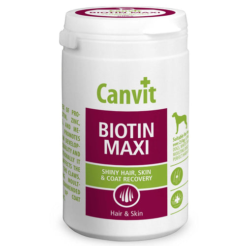 CANVIT Biotin Maxi Hair&Skin tablete, dodatak prehrani za pse 500g, 166 kom