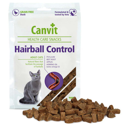CANVIT Hairball Control poslastica s pacetinom, bez zitarica, 100g