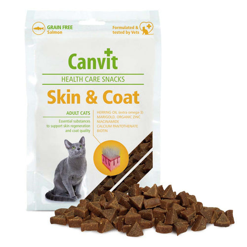 CANVIT Skin & Coat poslastica s lososom, bez zitarica, 100g