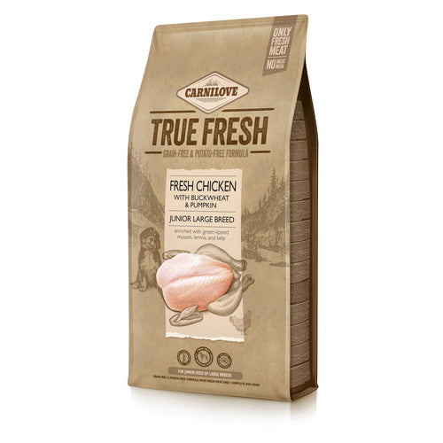 CARNILOVE True Fresh JUNIOR Large piletina, bez zitarica i krumpira, 11,4kg