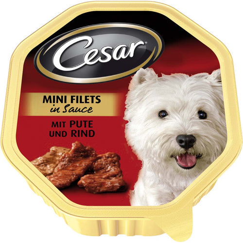 CESAR s puretinom i govedinom, pasteta, 150g