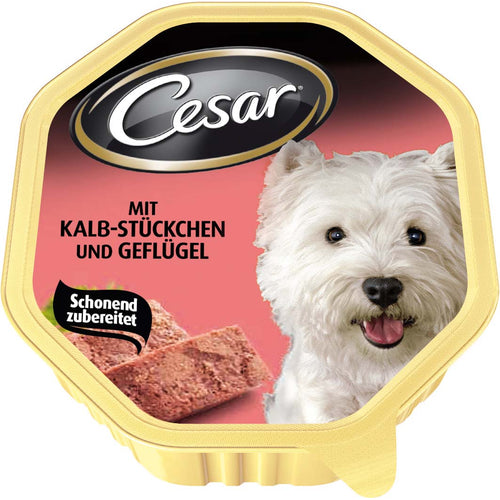 CESAR s teletinom i peradi, pasteta, 150g