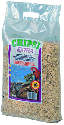CHIPSI Extra XXL, stelja za ptice i gmazove, drveni granulat, 3,2kg (10L)