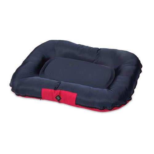 LEO PET Lezaj Plutone, 60x80cm, plava/crvena