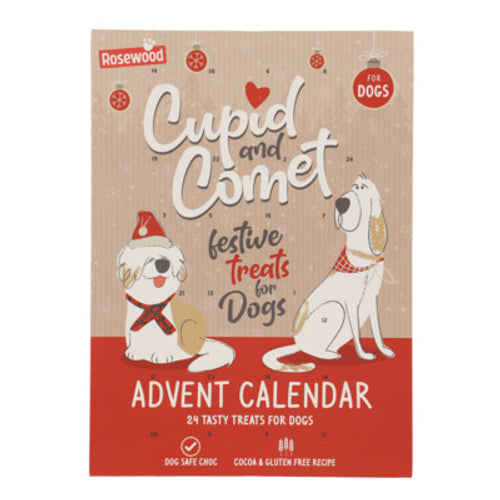 CUPID&COMET Adventski kalendar za pse, poslastice, 70g